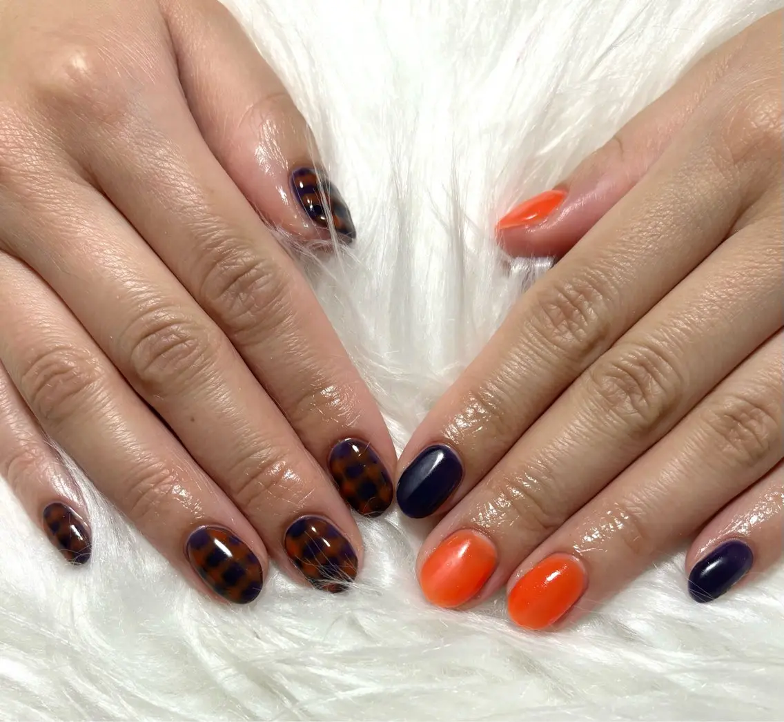 ネイル ハンドネイル nail salon HIRUKANAのネイルデザイン