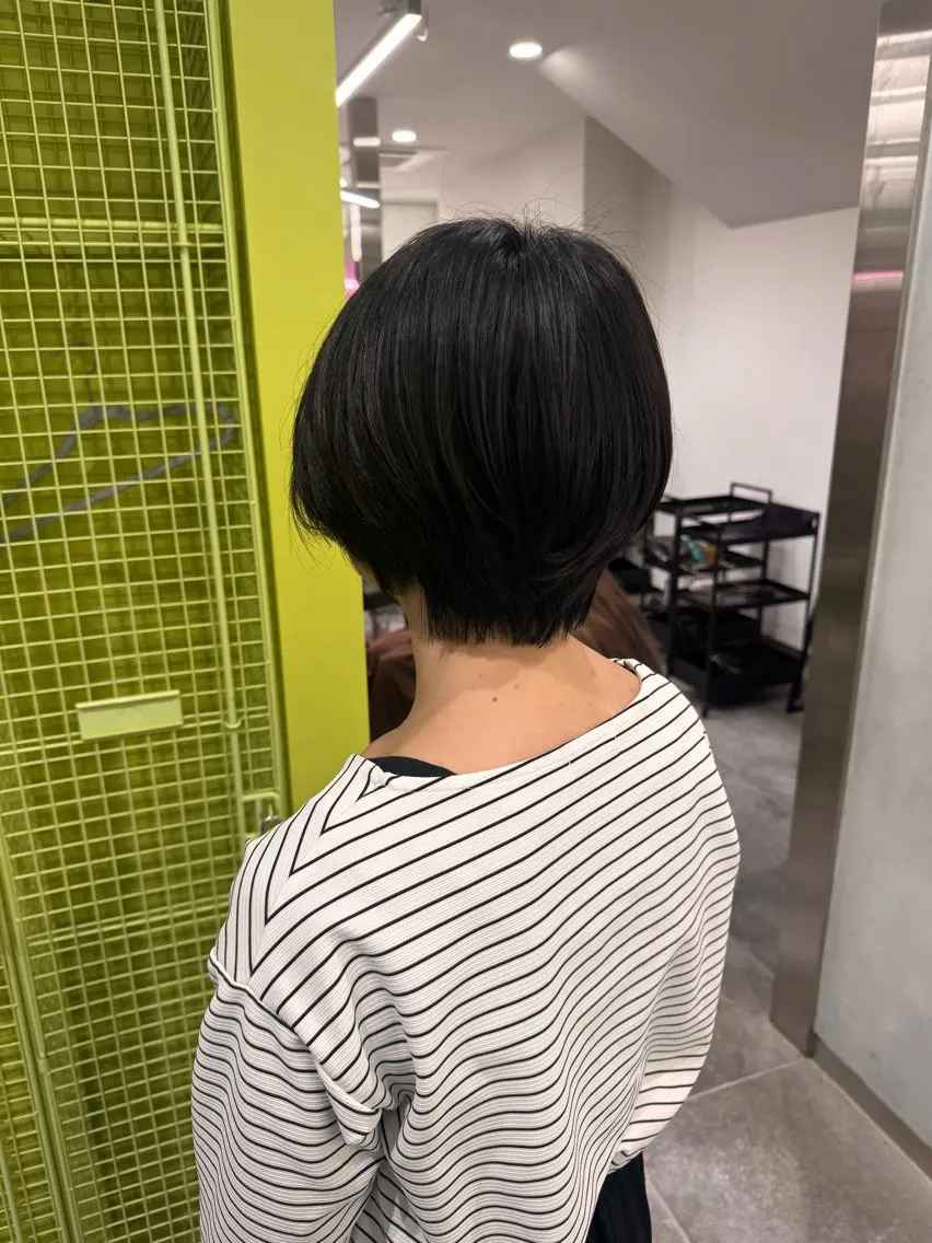 ショート 丸みショート ショートヘア 【ダブルカラー推し】 伊桜莉のヘアスタイル
