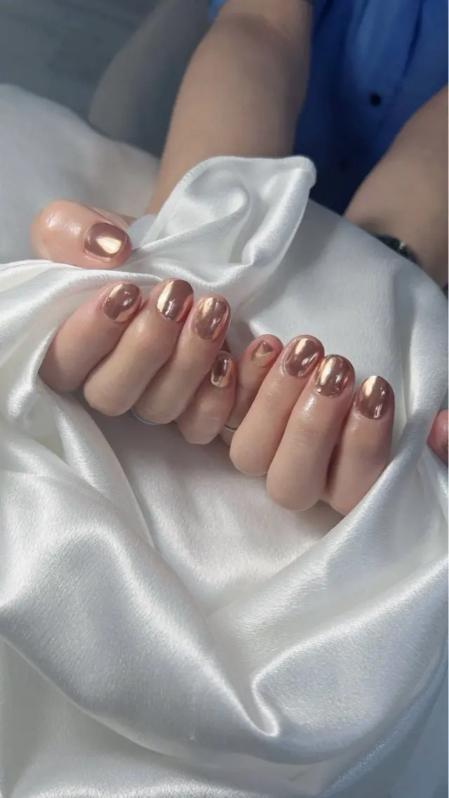 ネイル ミラーネイル Sunset Nail 柏のネイルデザイン