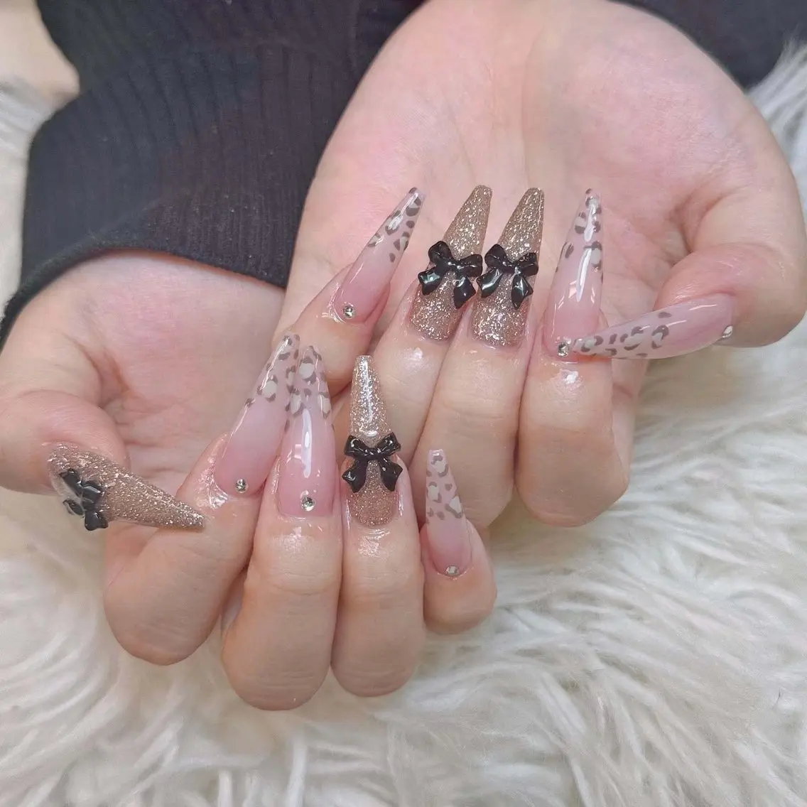 ネイル ANH ゴテゴテネイルのネイルデザイン