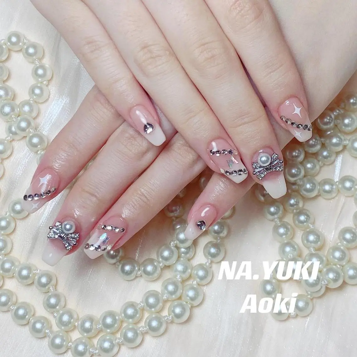 ネイル 🎀 moo~ 🎀のネイルデザイン