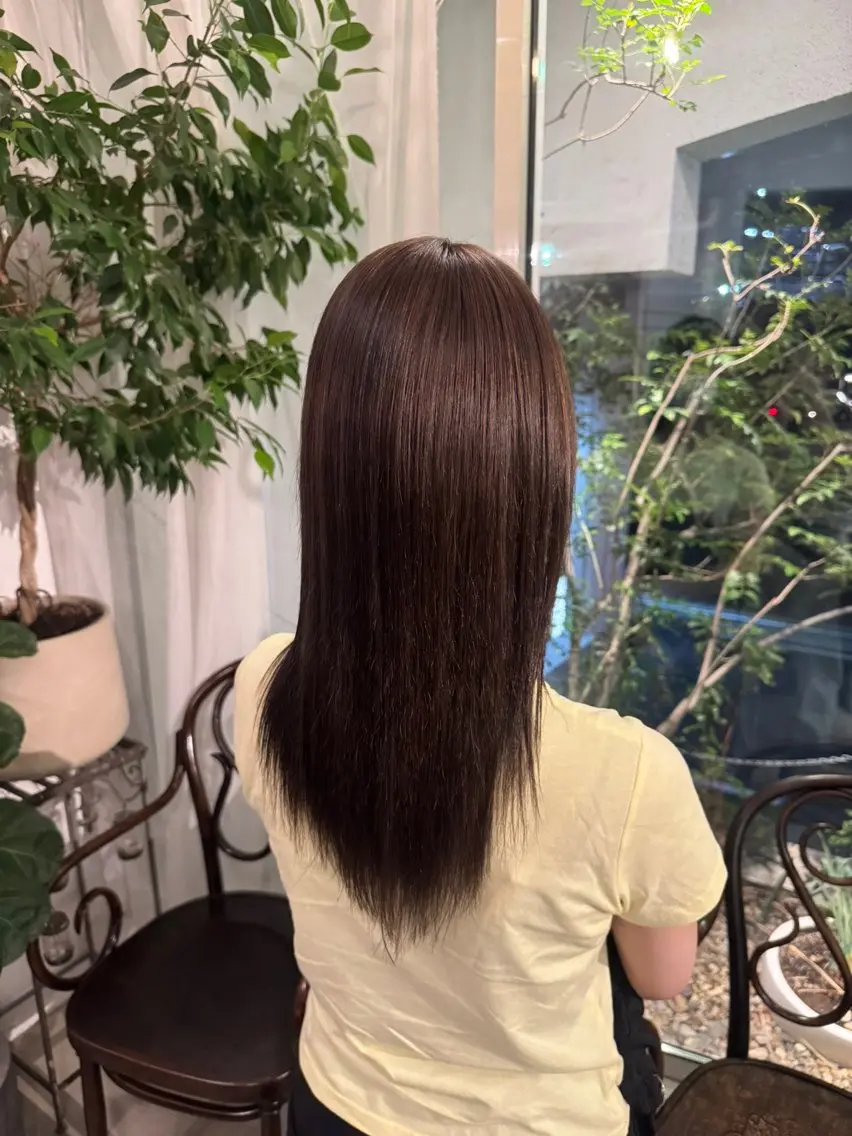 セミロング 小林 稚乃のヘアスタイル