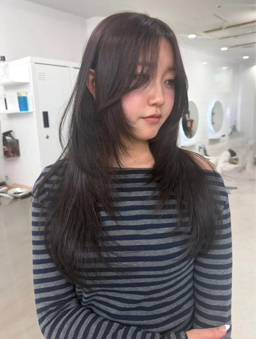 ロング カラー 大阪梅田/ イマムラミヅキのヘアスタイル