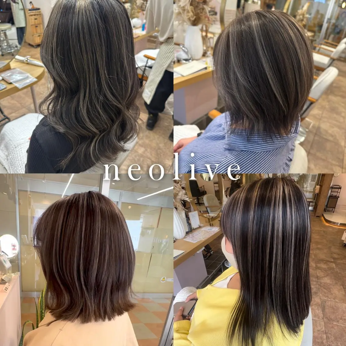 【初回限定】話題の白髪ぼかしハイライトカラー+カット+トリートメントの写真