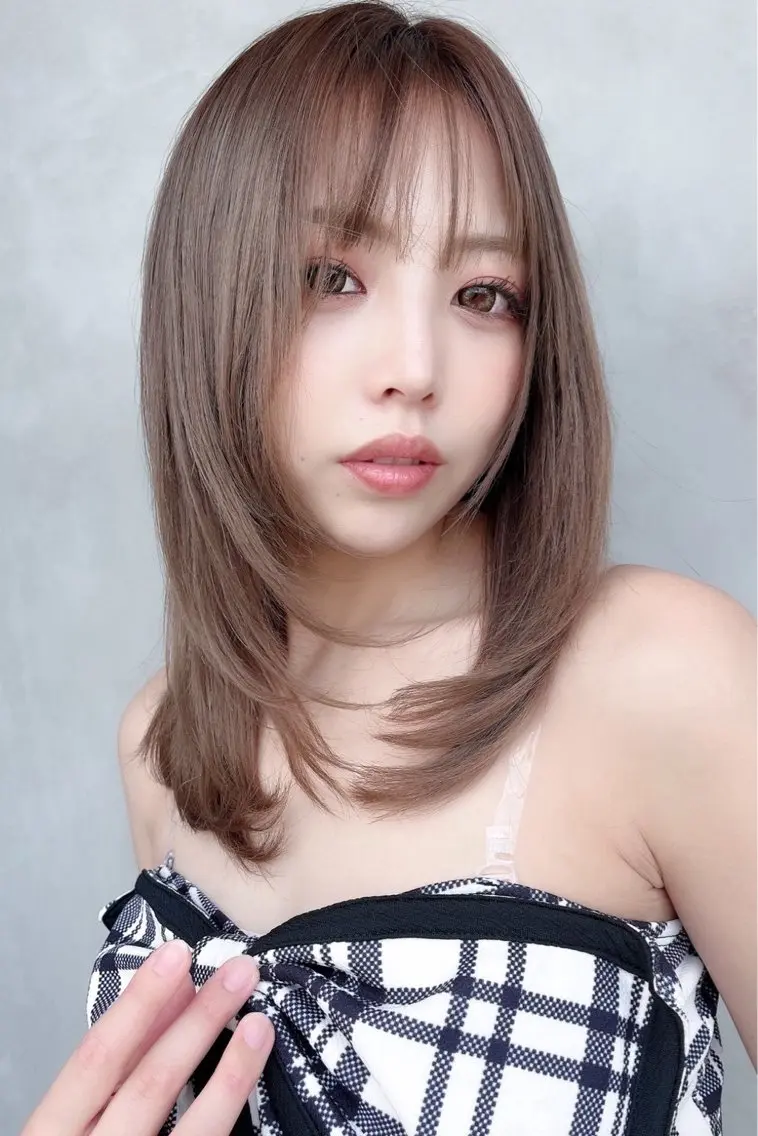セミロング レイヤーカット メンズスタイル/渡邊 優人のヘアスタイル