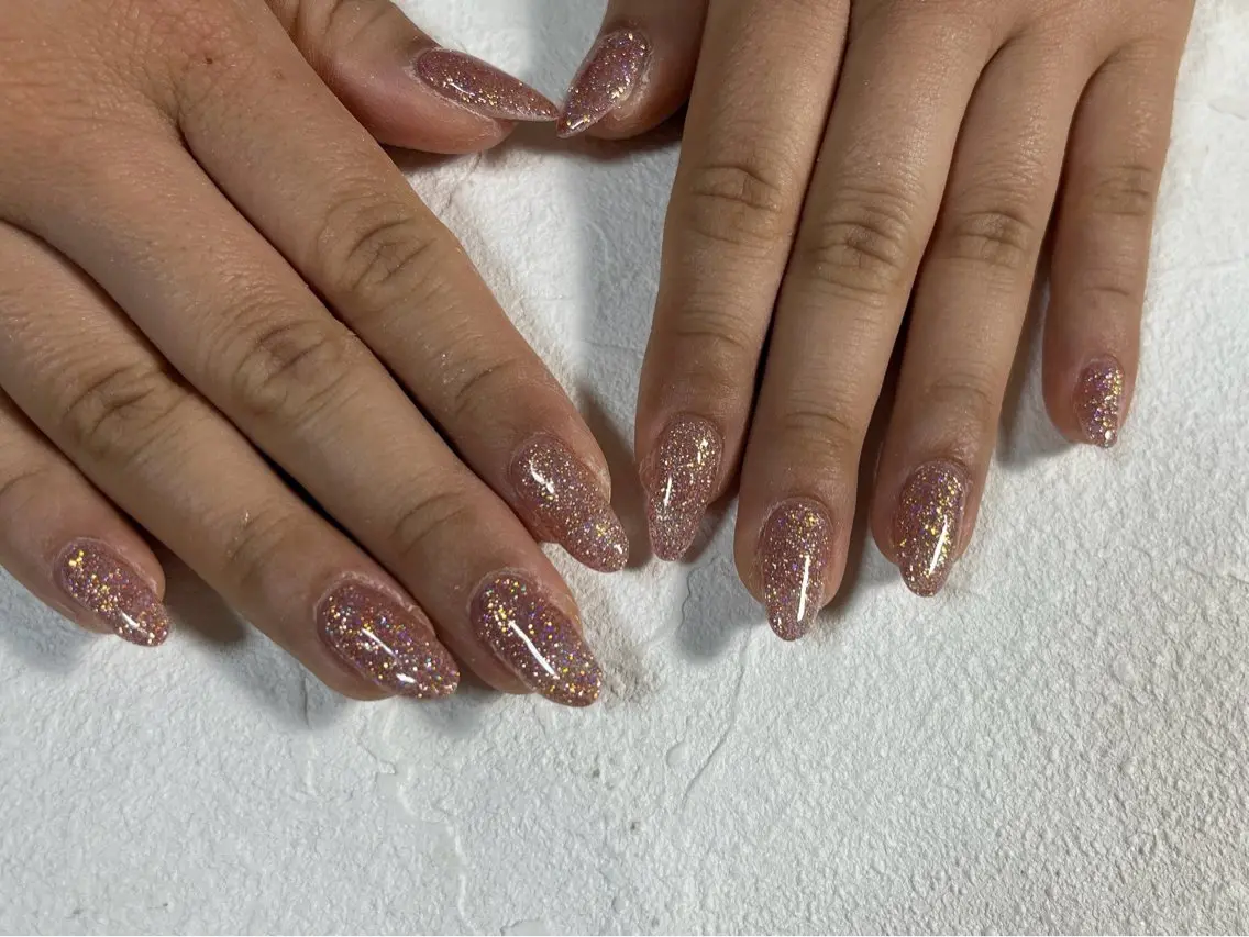 ネイル オーロラネイル フラワーネイル フットネイル フレンチネイル ジェルネイル ハンドネイル kiki nail たまプラーザのネイルデザイン