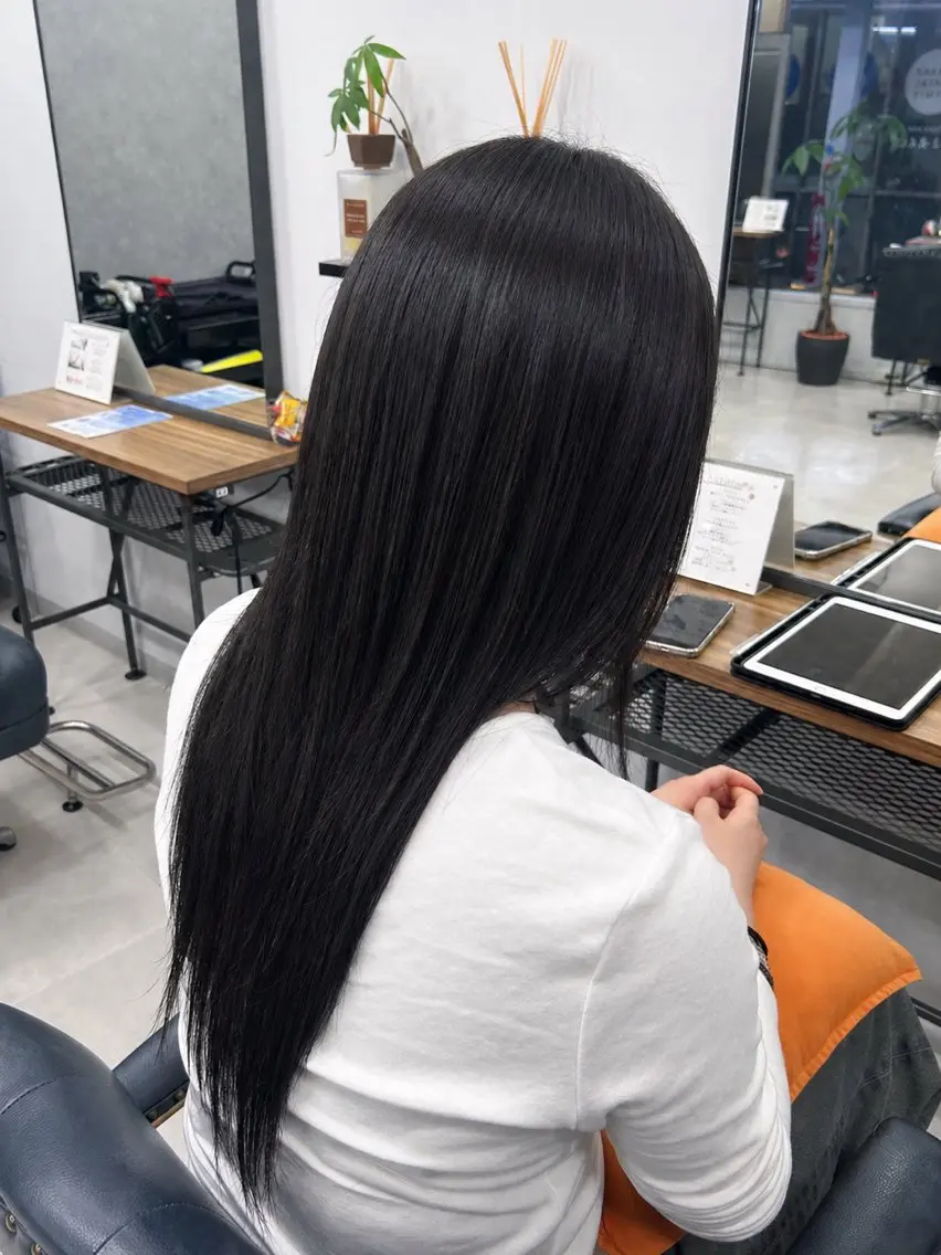 ロング カラー 艶カラー/ヘッドスパ ✨Ayariのヘアスタイル