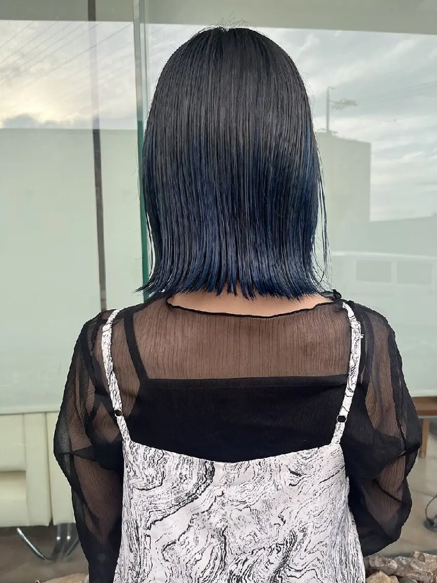 ミディアム カラー ブリーチ グラデーションカラー HairSalon  Cloudのヘアスタイル