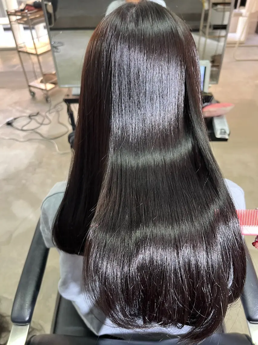 カラー バレイヤージュ ブリーチ ブロンド ケアブリーチ デザインカラー 心斎橋/ブロンド/ ペールカラー/あみかのヘアスタイル