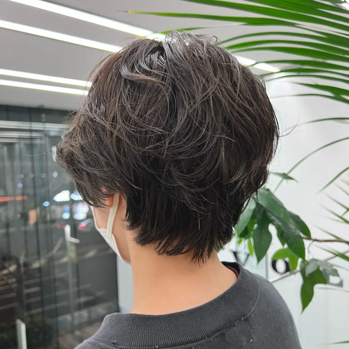 ショート パーマ ショートヘア カット/パーマ たるみことりのヘアスタイル