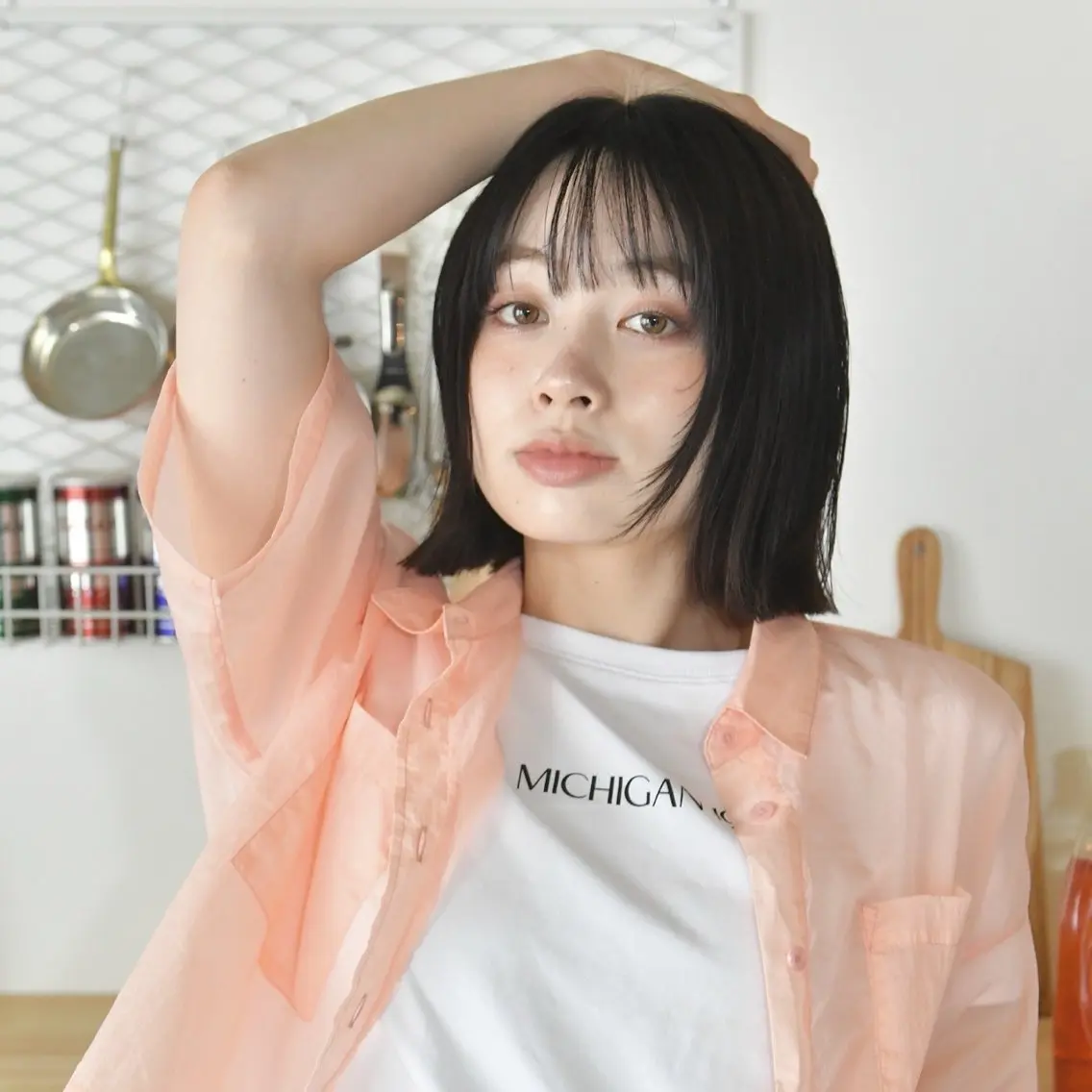 ショート カラー 髪質改善カラー ベージュ🤎YUMEのヘアスタイル