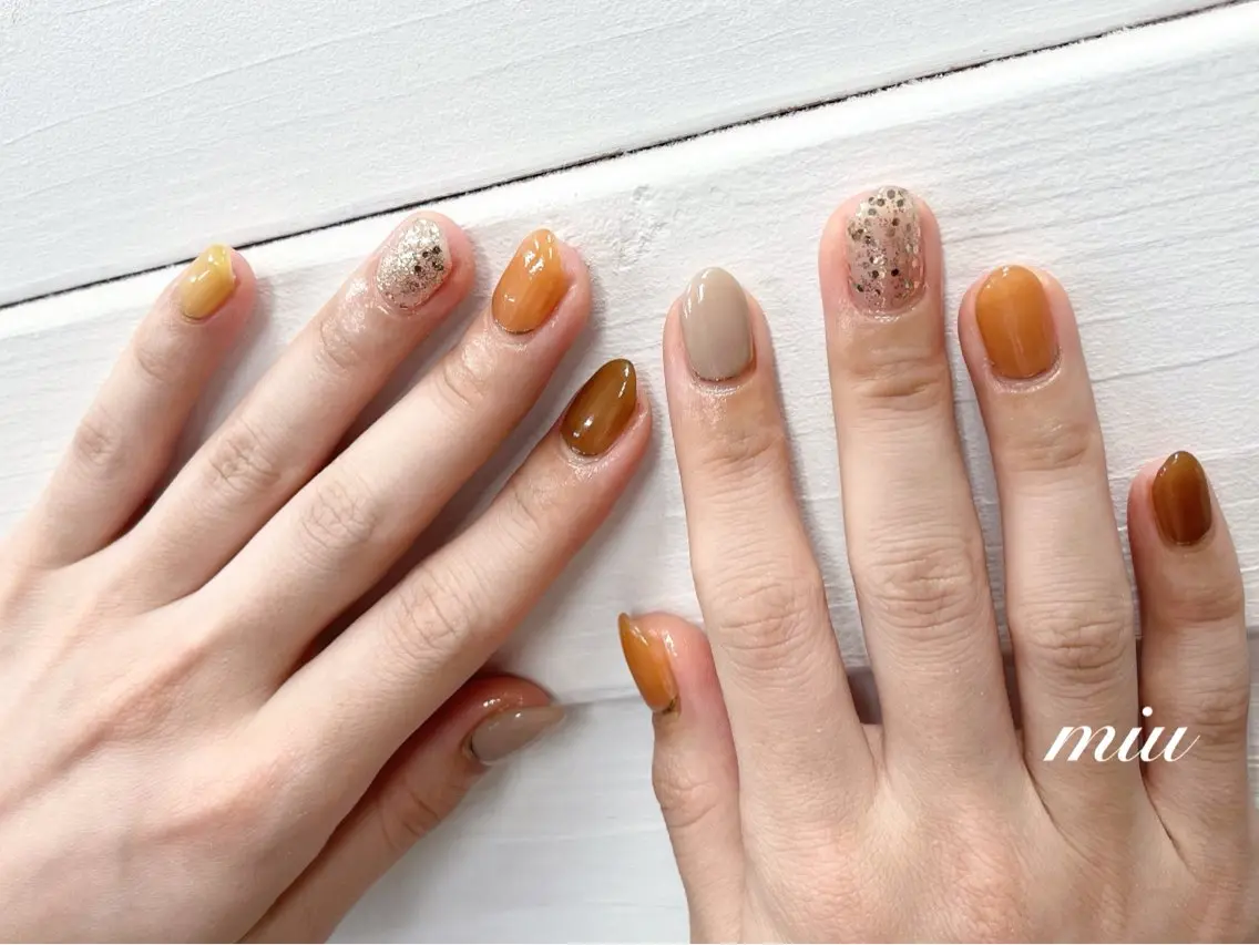 ネイル ハンドネイル miu nail 🐾mihoのネイルデザイン