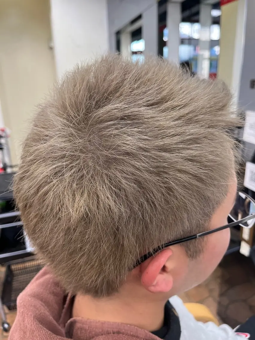 ショート メンズ ✨ショート/ボブ 縮毛矯正✨アキラのヘアスタイル