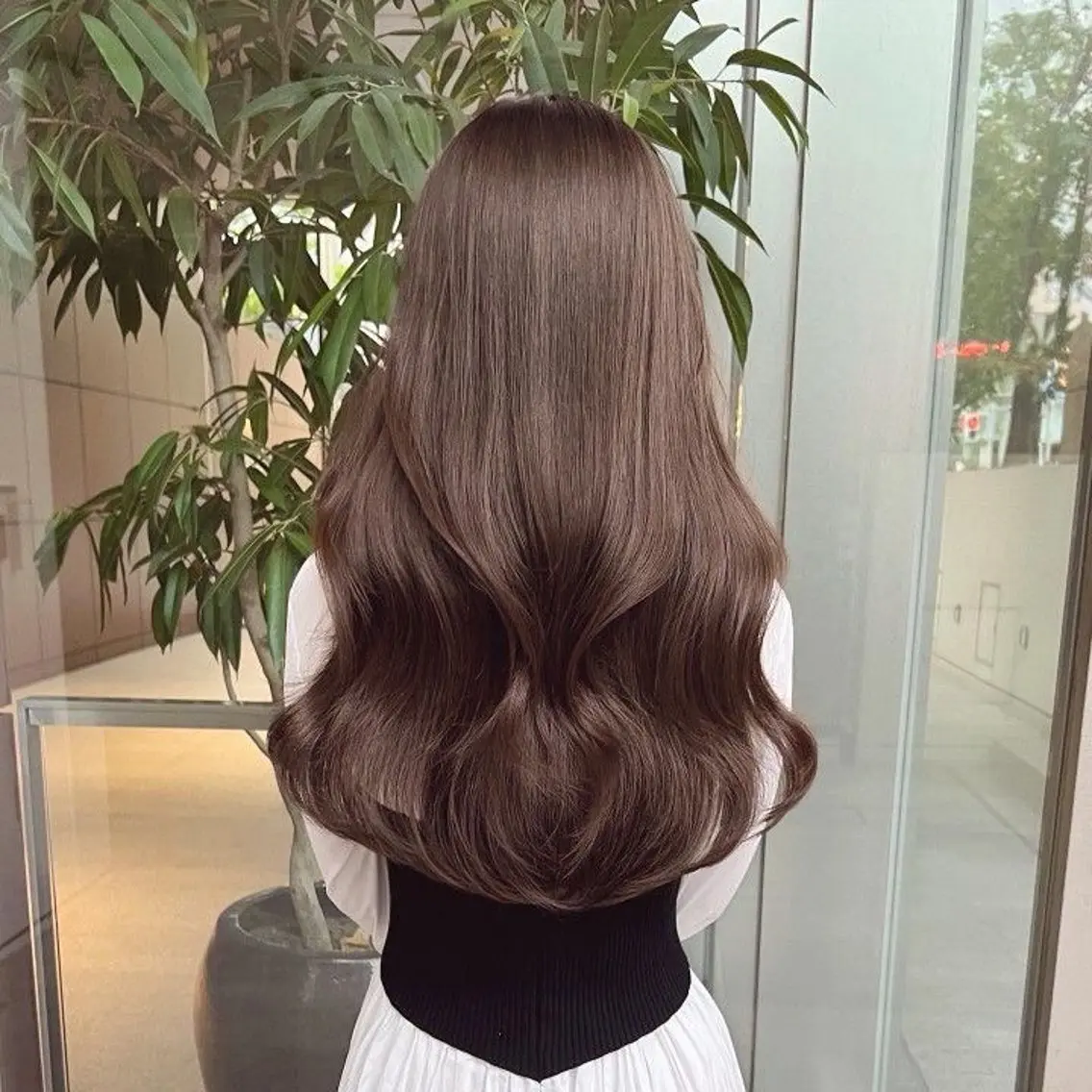 ロング カット ヘアカラー トリートメント 🦋高屋敷陸🦋 レイヤー/ハイトーンのヘアスタイル