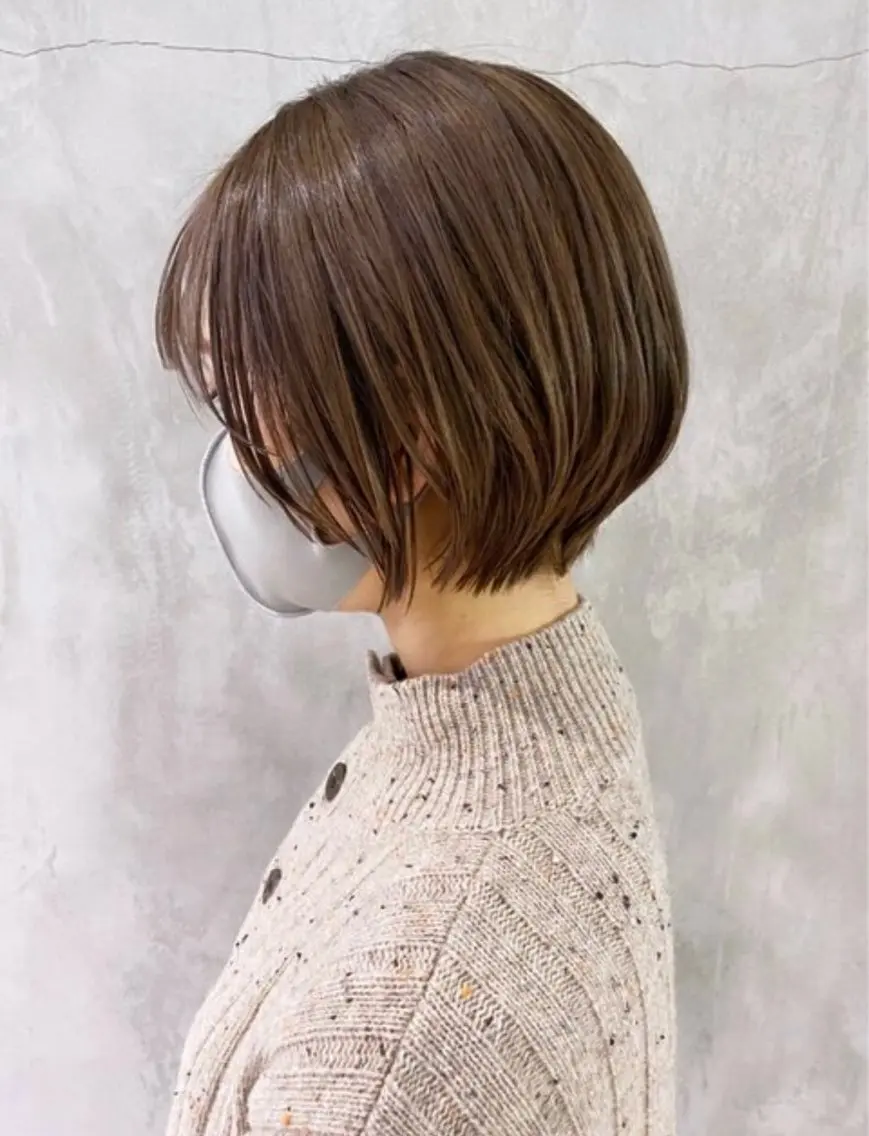 ショート ショートボブ ボブ ショートヘア 渋谷/ボブ特化 /ふうかのヘアスタイル