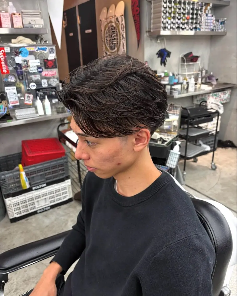 ショート damdee_ yutoooのヘアスタイル