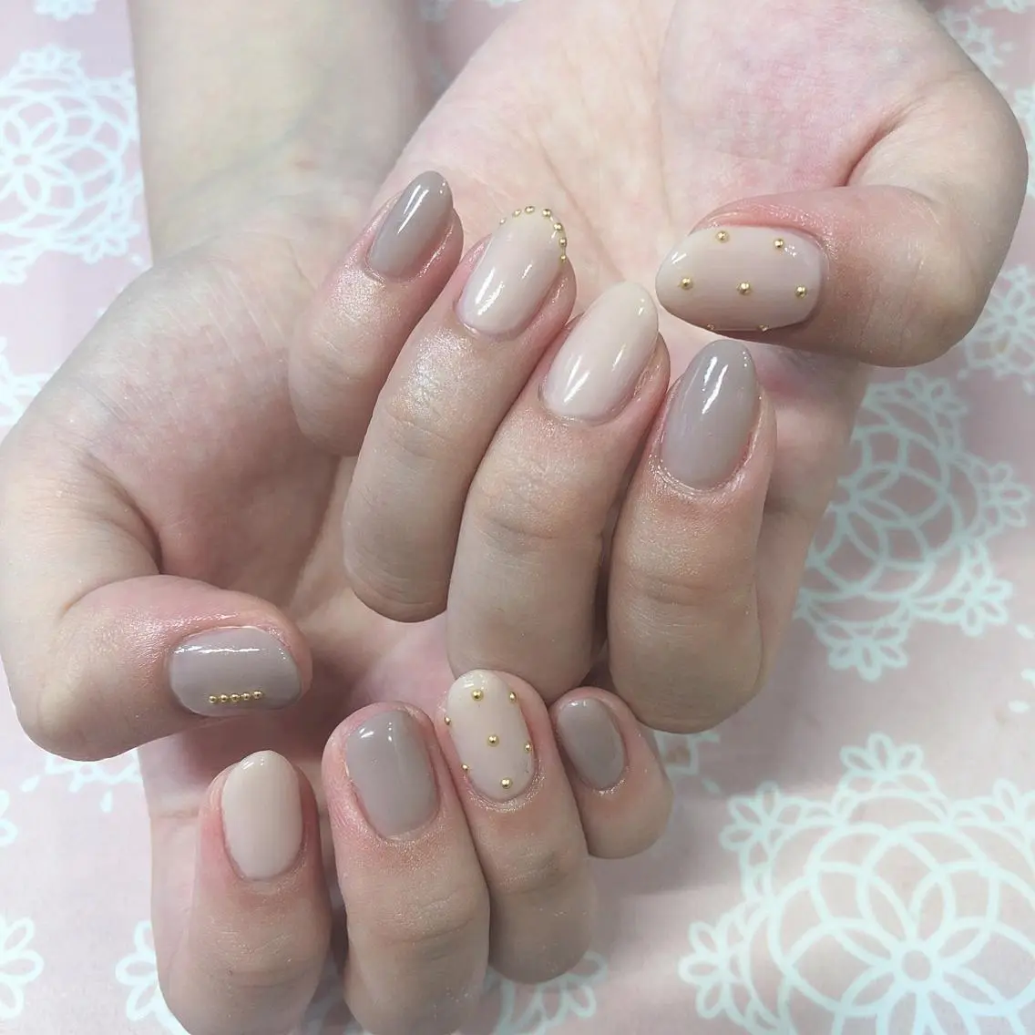 ネイル ハンドネイル 西岡 杏のネイルデザイン