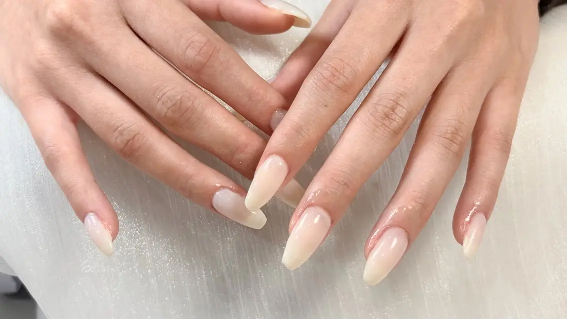ネイル 甘 皚萱のネイルデザイン