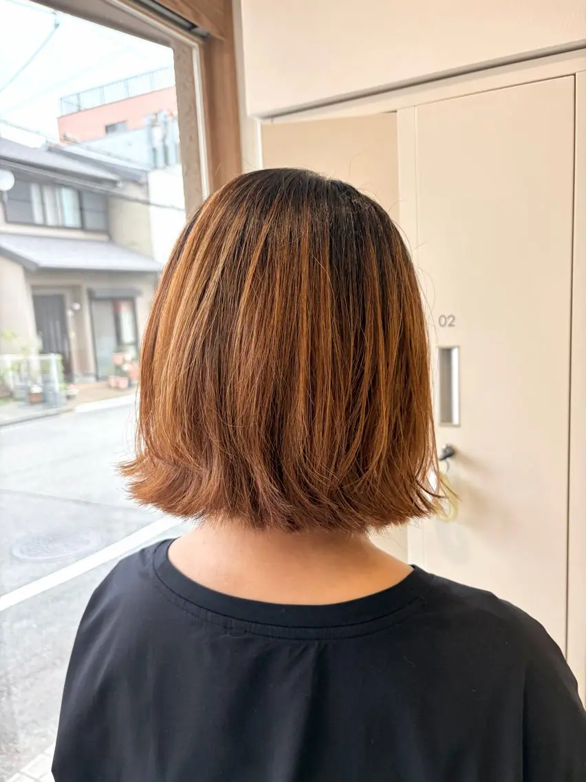 ショート カット トリートメント 澤田 華月のヘアスタイル