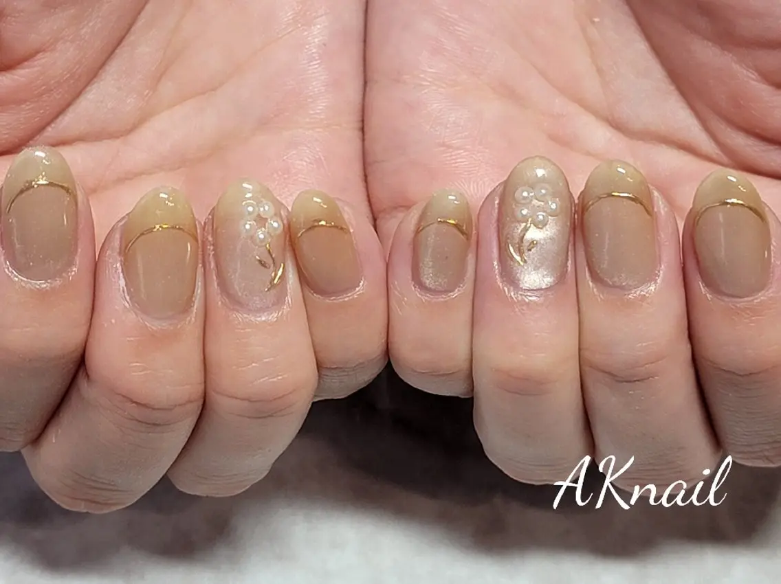 ネイル ネイル&巻き爪サロン AKnailのネイルデザイン