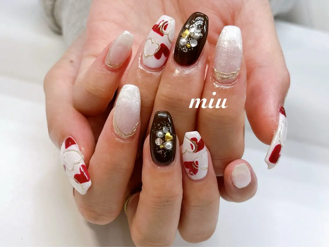 ネイル ハンドネイル miu nail 🐾mihoのネイルデザイン