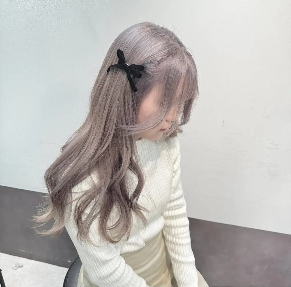 🌷ハイトーン人気クーポンNo.1🌷4月限定💫1回目ブリーチ無料🔥ブリーチ+カラー+ヒアルロン酸トリートメントの写真