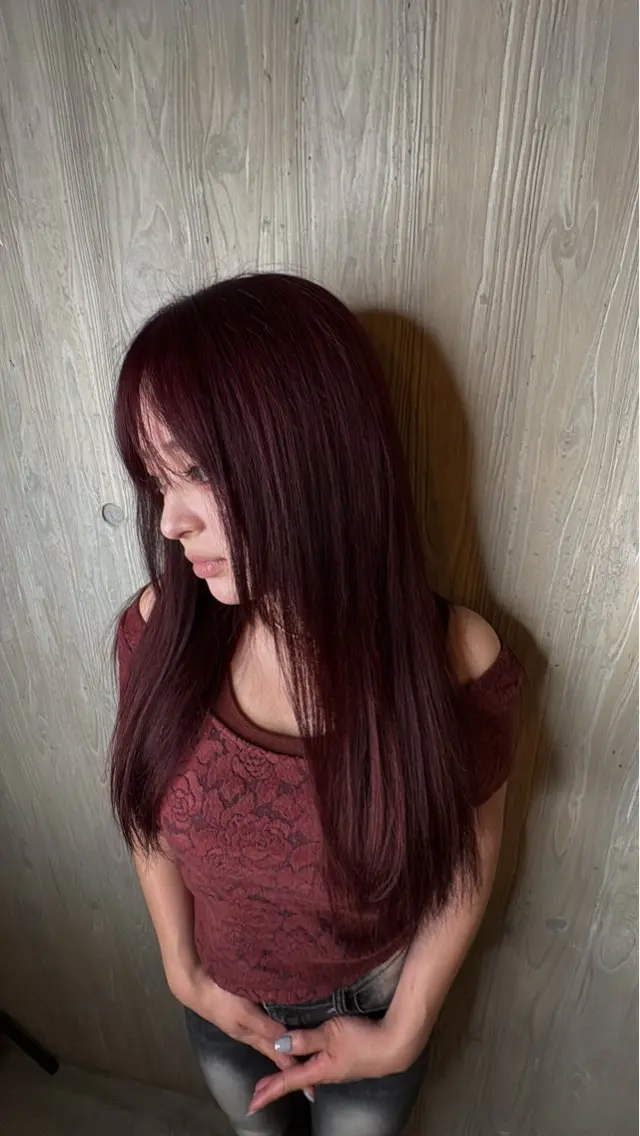 [人気No.1］うる艶カラー➕1stepトリートメント💎💕の写真