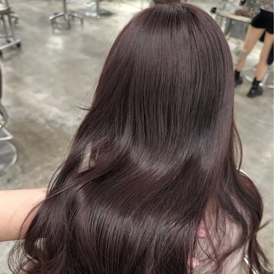 ロング ヘアカラー トリートメント fev kihoのヘアスタイル