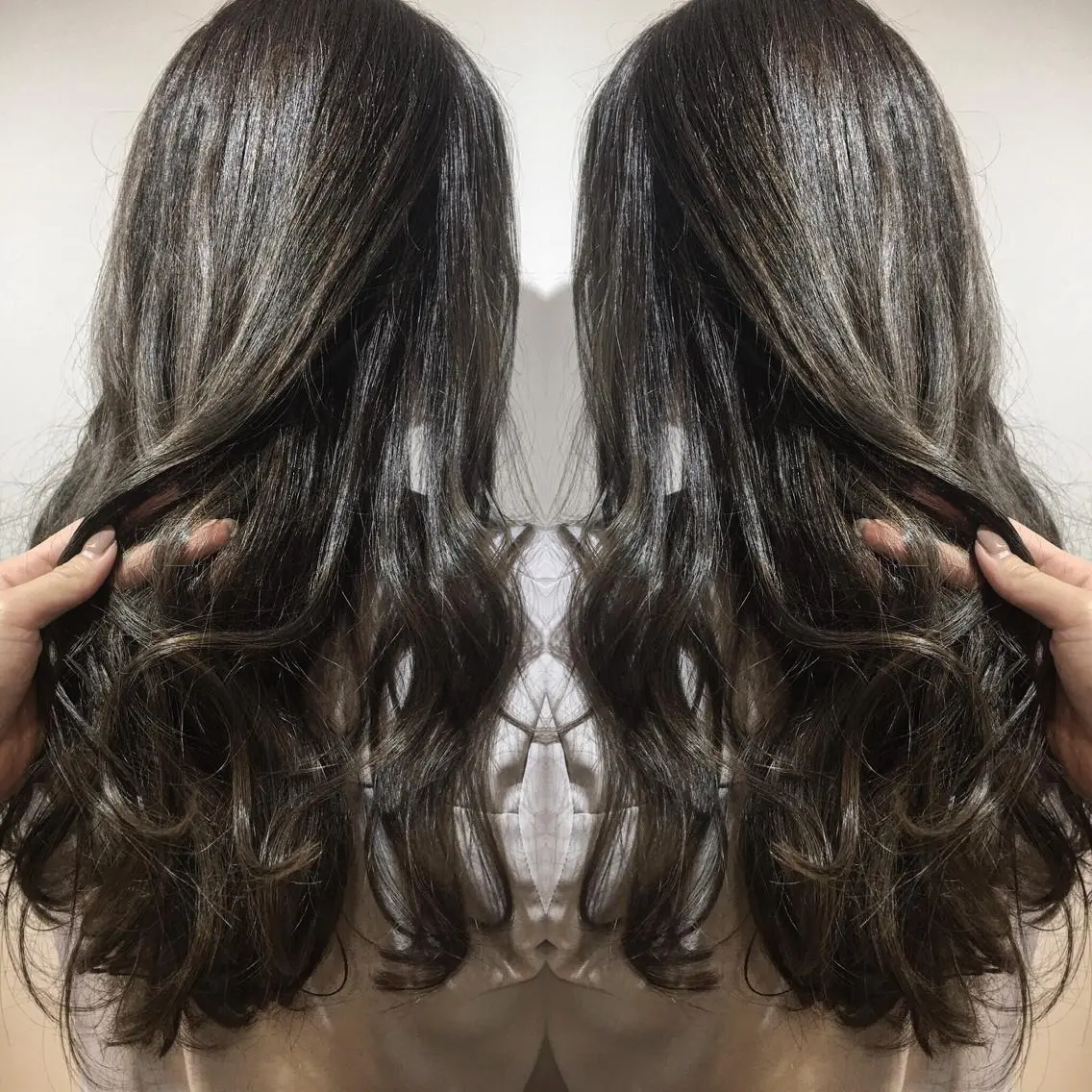 ロング カラー box mico. mutsumiのヘアスタイル