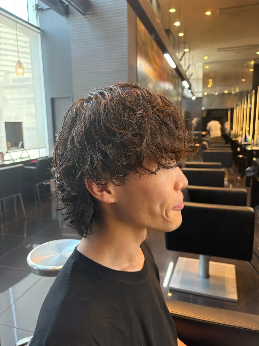 パーマ メンズ メンズパーマ カット パーマ メンズ特化型美容師/ 加藤晴輝のヘアスタイル