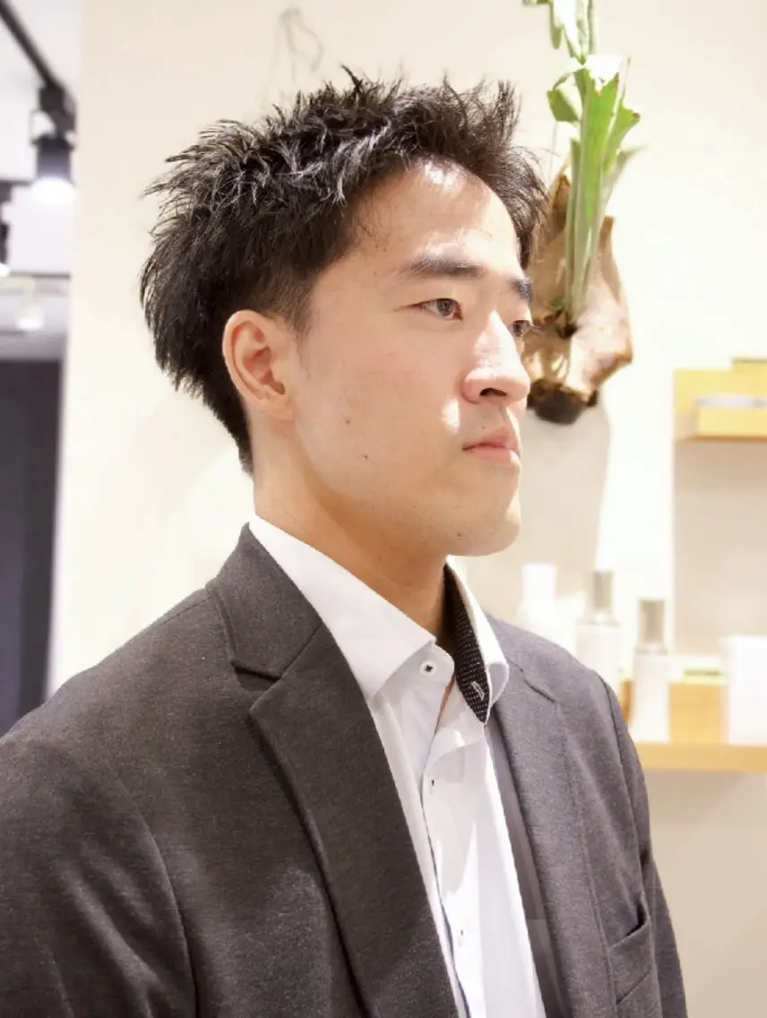 ショート カット メンズ特化 孝介のヘアスタイル