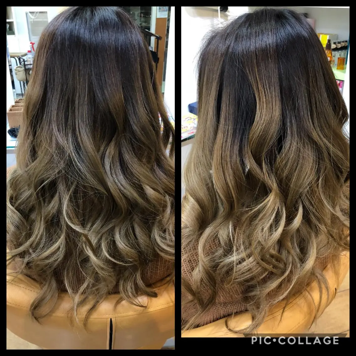 ロング カラー 外国人風カラー ヘアカラー ヘアサロンオスカー 岸和田蛸地蔵店のヘアスタイル