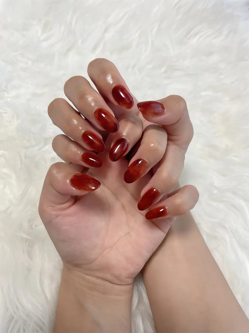 ネイル アートネイル べっ甲ネイル ʟᴇᴛᴛɪᴇ  🎀 れてぃのネイルデザイン