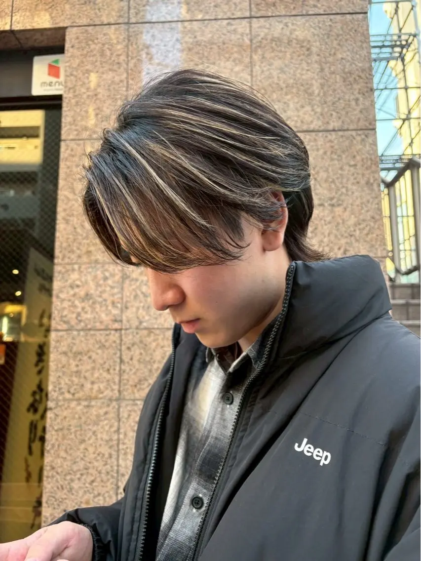 ミディアム メンズ メンズスタイリスト ティアラ👑のヘアスタイル