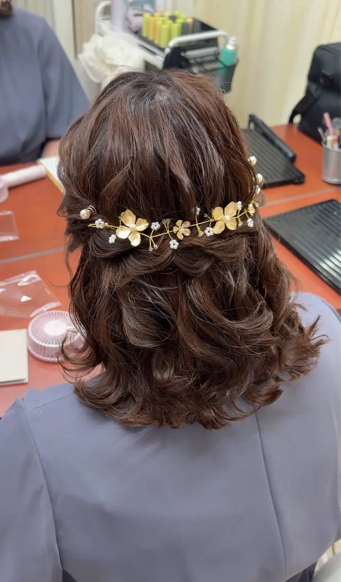 ヘアアレンジ ヘアセット Suzuki Bearのヘアスタイル