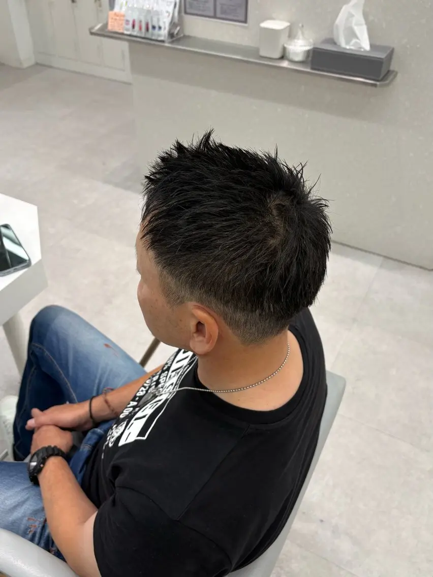 メンズ miyu モデル募集中🪽のヘアスタイル