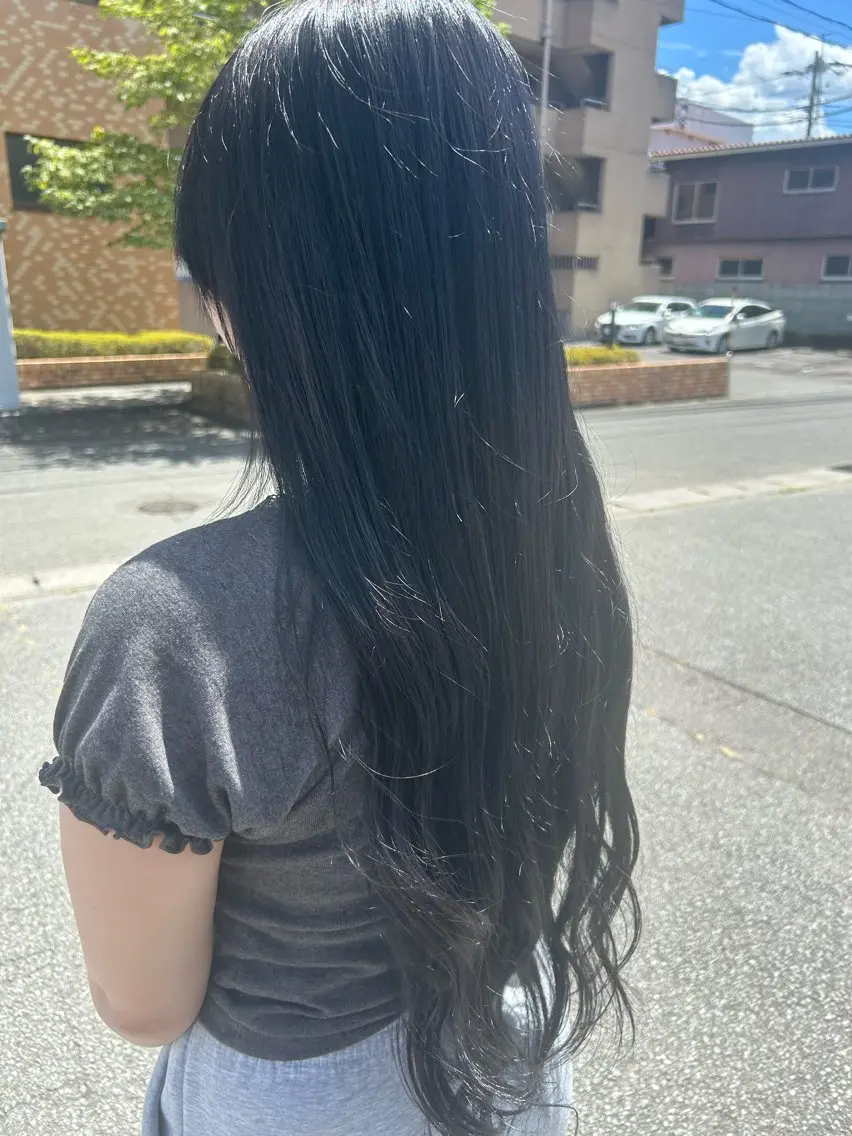 ロング ヘアカラー Agu/ㅤ⠀ ななみんのヘアスタイル