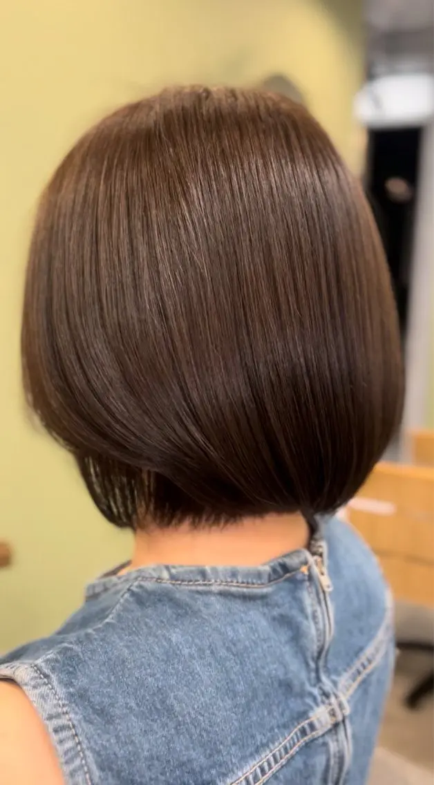 ショート カラー ヘアカラー 池袋/艶カラー✖️ ☘️DEMURAのヘアスタイル