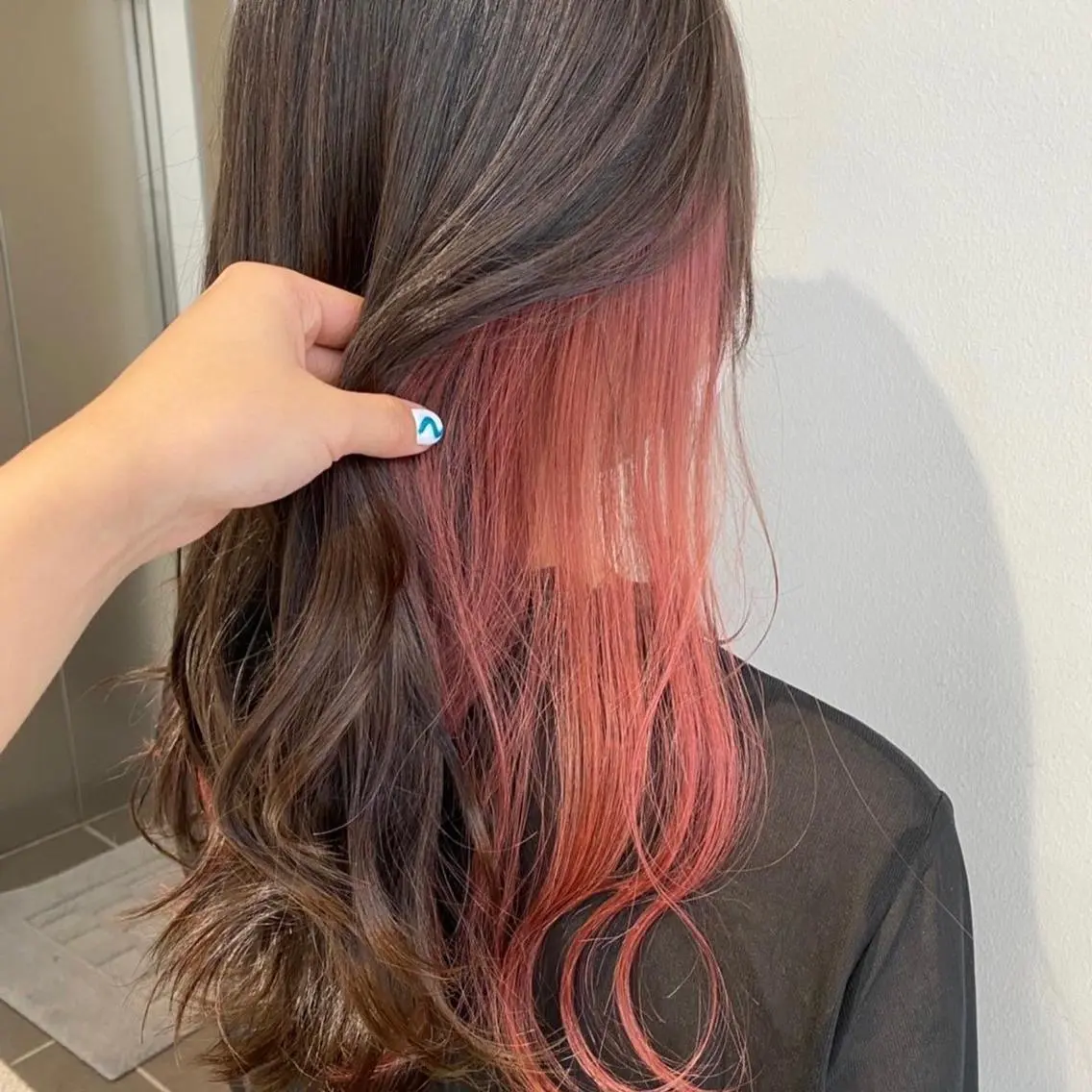 セミロング カラー パーマ ヘアアレンジ ヘアカラー 💗無料カットモデル 募集中yu-ki💗のヘアスタイル
