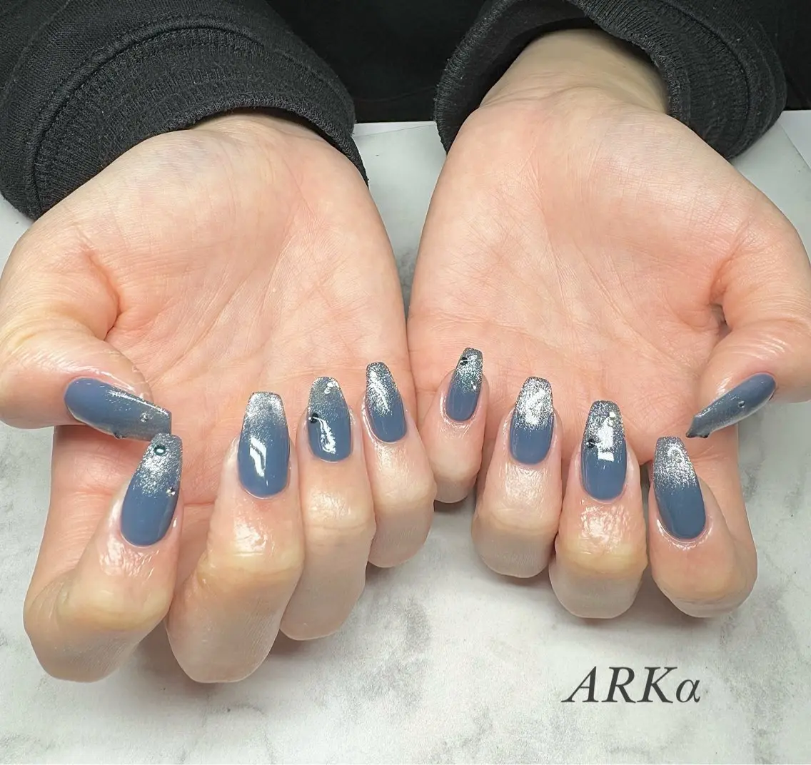 ネイル マグネットネイル Nailsalon ARKαのネイルデザイン