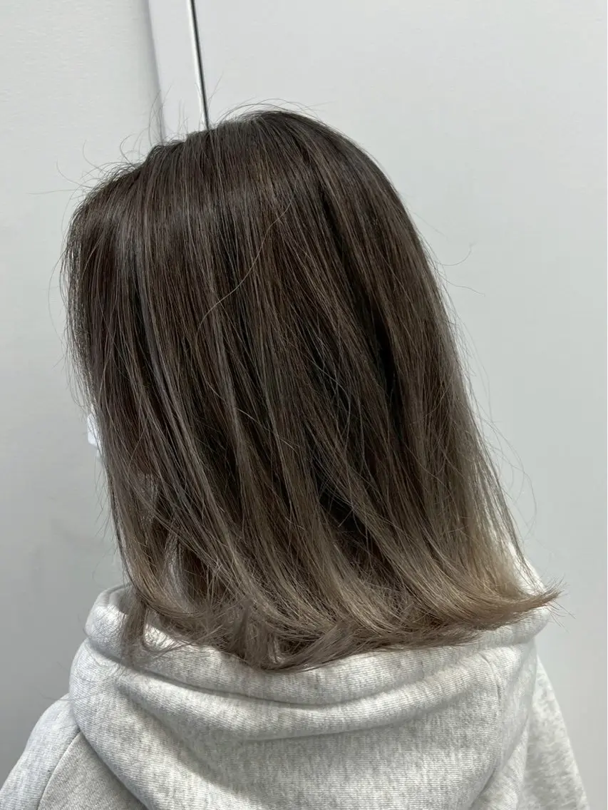 セミロング カラー ヘアアレンジ ショートボブ ボブ くびれヘア 顔まわりレイヤー 顔周りカット ヘアカラー ✨️透明感カラー✨️ kaiseiのヘアスタイル
