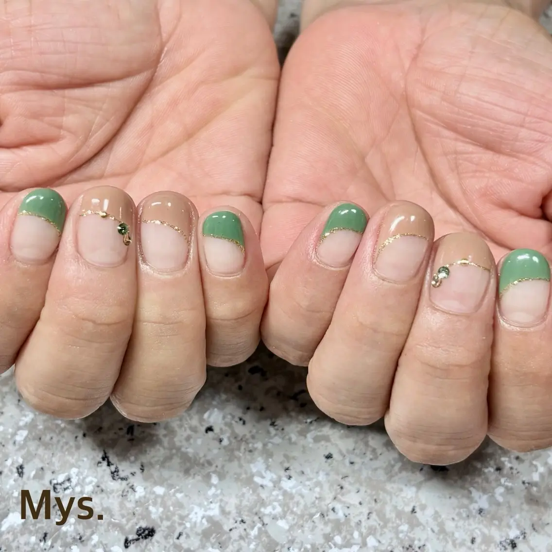ネイル ハンドネイル Mys. 三上紗紀のネイルデザイン