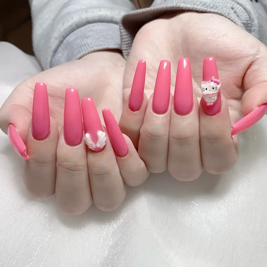 メンズ ネイル メンズ韓国風 アートネイル オーロラネイル ガーリー キラキラネイル ハンドネイル Nail salon 木にいるのネイルデザイン