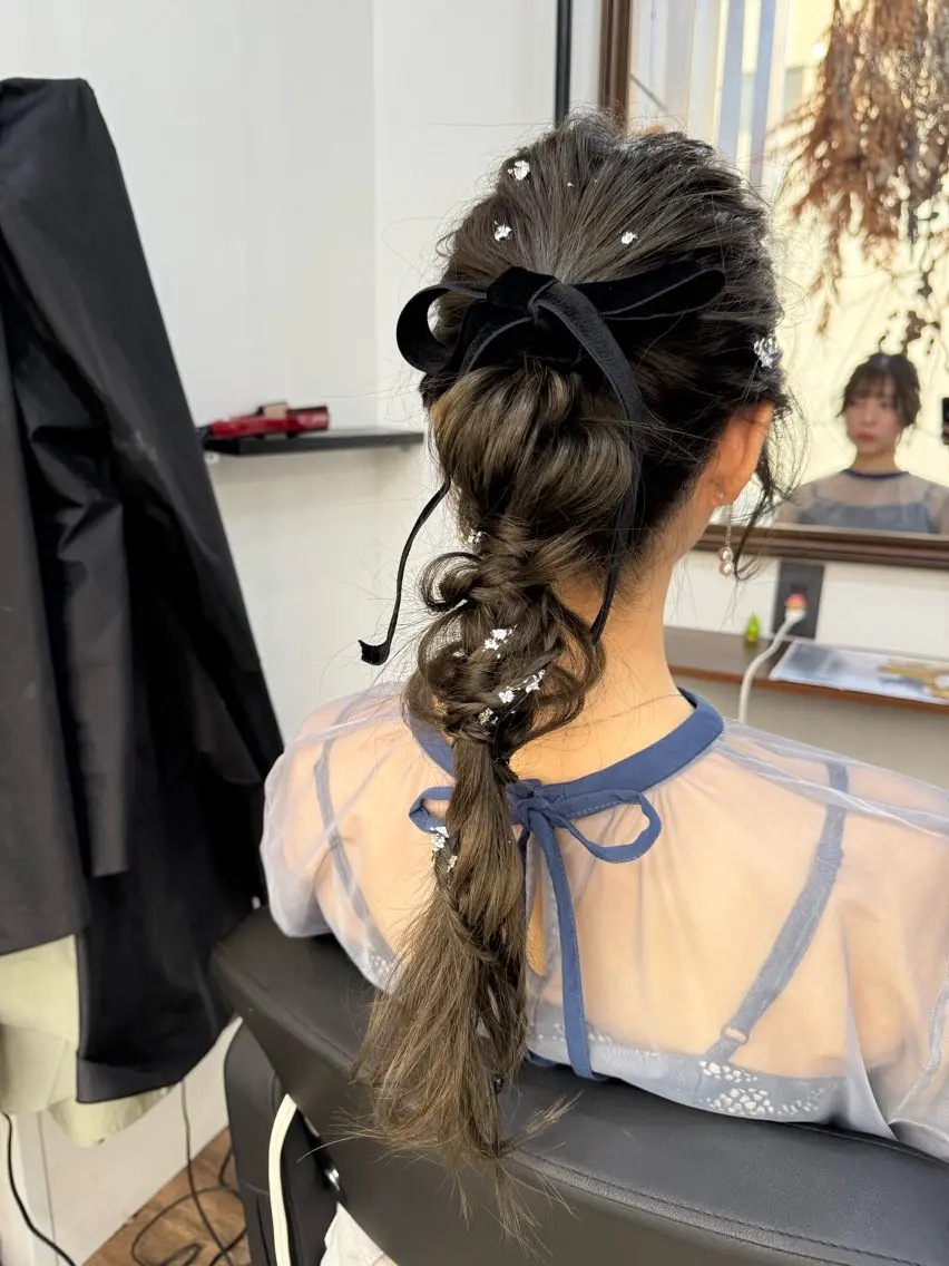 ヘアアレンジ ヘアセット 椎葉 祐也のヘアスタイル