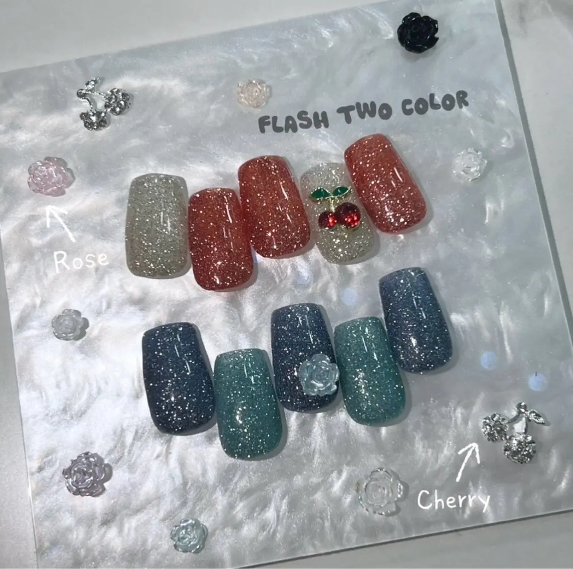 ネイル ハンドネイル Mermaid Nail saraのネイルデザイン