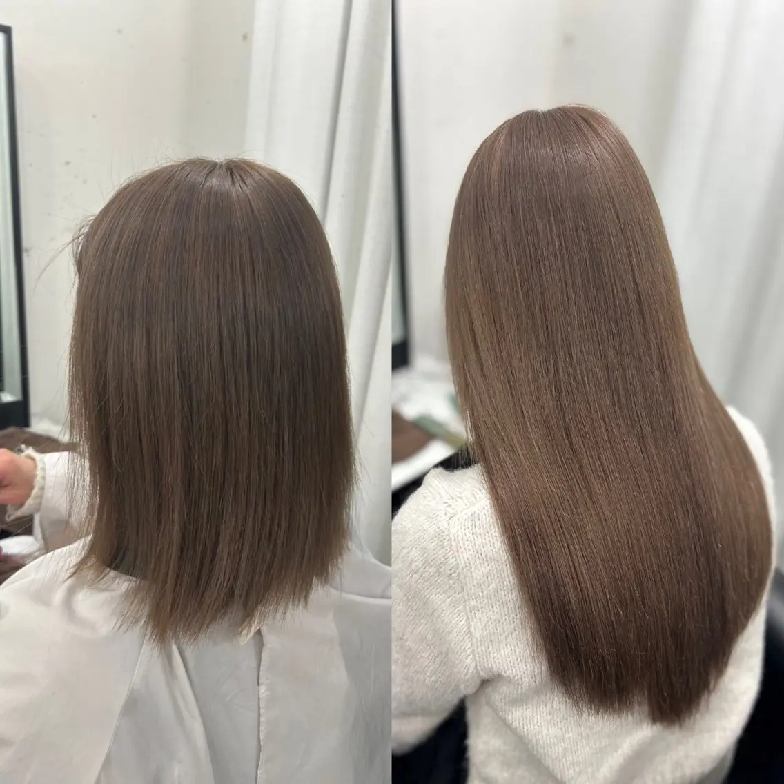 ロング シールエクステ エクステ Wistell 渋谷 ASUKAのヘアスタイル