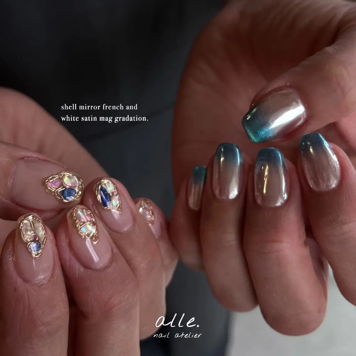 ネイル ハンドネイル atelier alle.のネイルデザイン