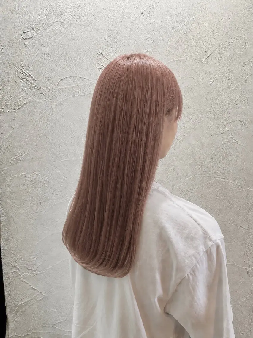 ロング カラー カット ヘアカラー トリートメント 🐈‍⬛八木風歌 ifh飯塚🐈‍⬛のヘアスタイル