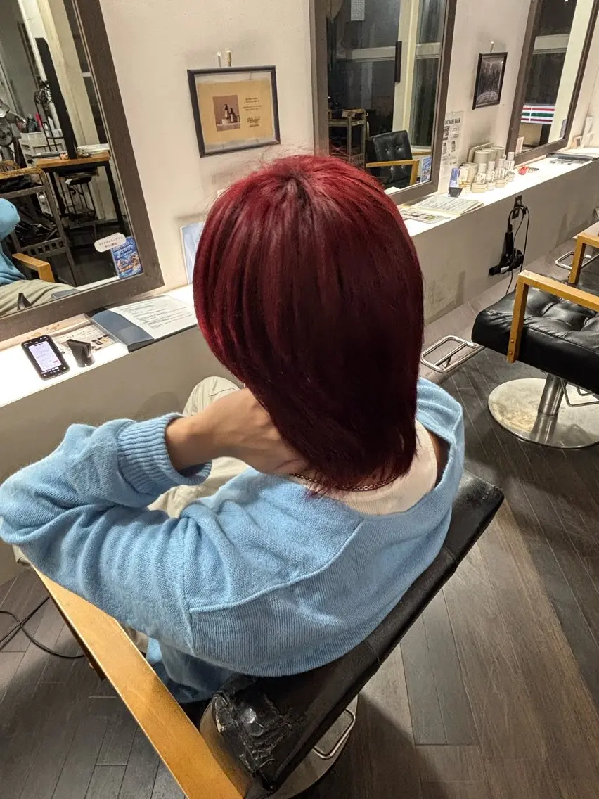ショート カラー カット ヘアカラー トリートメント ★NOAトレンドヘア /デザインカラー★のヘアスタイル
