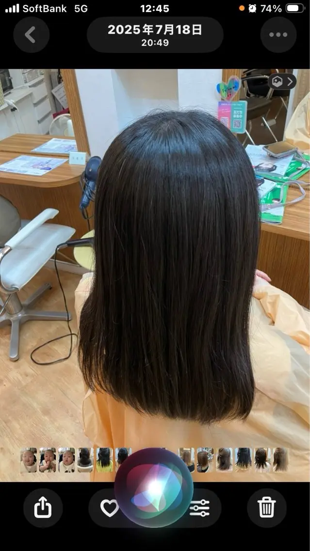 ロング 高畑駅×縮毛矯正 縮毛矯正×湯浅貴子のヘアスタイル
